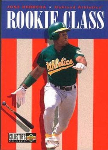 #28 Jose Herrera - Oakland Athletics - 1996 Collector's Choice Baseball