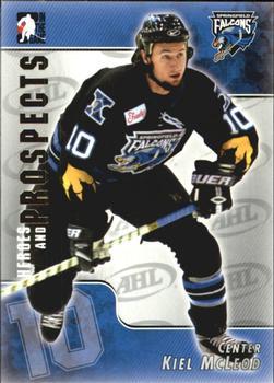 #28 Kiel McLeod - Springfield Falcons - 2004-05 In The Game Heroes and Prospects Hockey