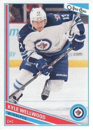 #28 Kyle Wellwood - Winnipeg Jets - 2013-14 O-Pee-Chee Hockey