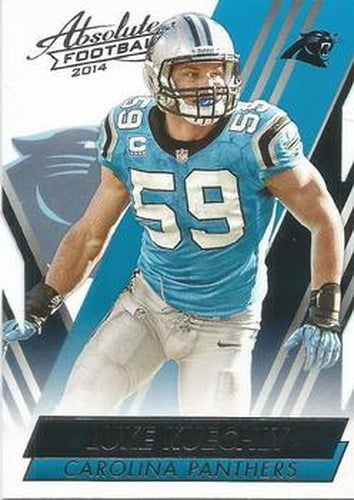 #28 Luke Kuechly - Carolina Panthers - 2014 Panini Absolute - Retail Football