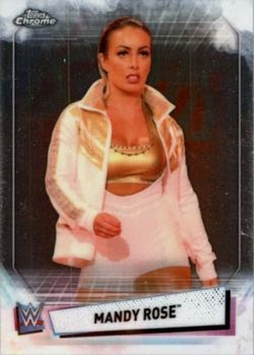 #28 Mandy Rose - 2021 Topps WWE Chrome Wrestling