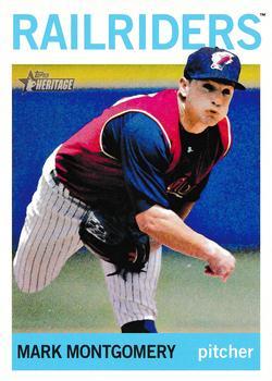 #28 Mark Montgomery - Scranton/Wilkes-Barre RailRiders - 2013 Topps Heritage Minor League Baseball