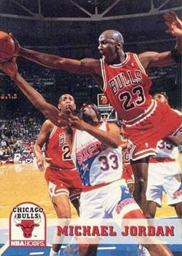#28 Michael Jordan - Chicago Bulls - 1993-94 Hoops Basketball