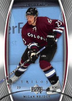 #28 Milan Hejduk - Colorado Avalanche - 2007-08 Upper Deck Trilogy Hockey