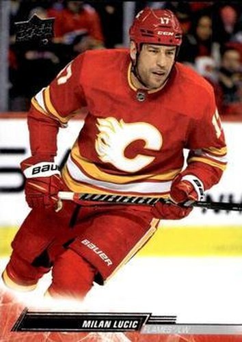 #28 Milan Lucic - Calgary Flames - 2022-23 Upper Deck Hockey