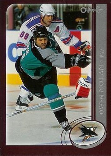 #28 Owen Nolan - San Jose Sharks - 2002-03 O-Pee-Chee Hockey