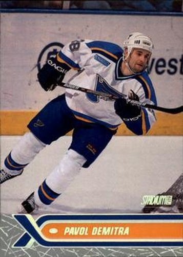 #28 Pavol Demitra - St. Louis Blues - 2000-01 Stadium Club Hockey
