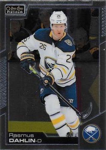 #28 Rasmus Dahlin - Buffalo Sabres - 2020-21 O-Pee-Chee Platinum Hockey