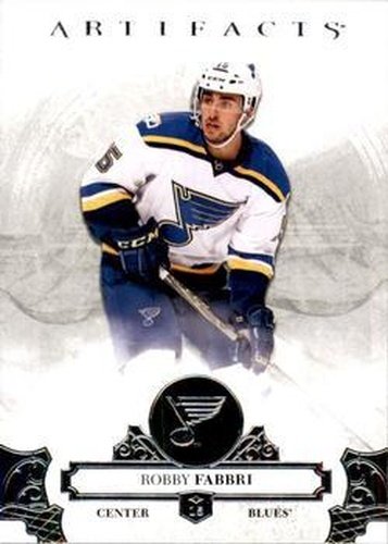#28 Robby Fabbri - St. Louis Blues - 2017-18 Upper Deck Artifacts Hockey