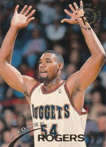 #28 Rodney Rogers - Denver Nuggets - 1994-95 Stadium Club Basketball