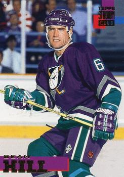 #28 Sean Hill - Anaheim Mighty Ducks - 1994-95 Stadium Club Hockey
