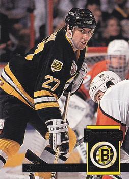 #28 Steve Leach - Boston Bruins - 1993-94 Donruss Hockey