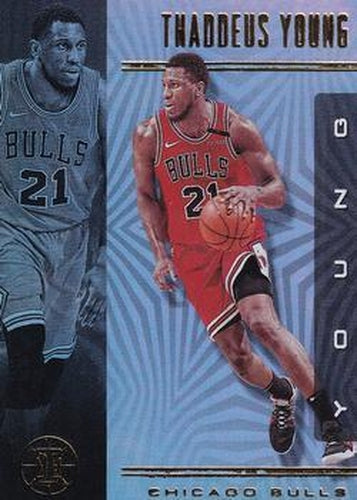 #28 Thaddeus Young - Chicago Bulls - 2019-20 Panini Illusions Basketball