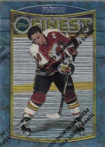 #28 Theoren Fleury - Calgary Flames - 1994-95 Finest Hockey