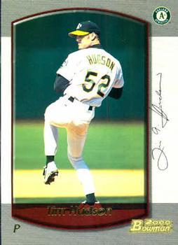 #28 Tim Hudson - Oakland Athletics - 2000 Bowman Baseball