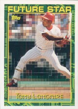 #28 Tony Longmire - Philadelphia Phillies - 1994 Topps Baseball