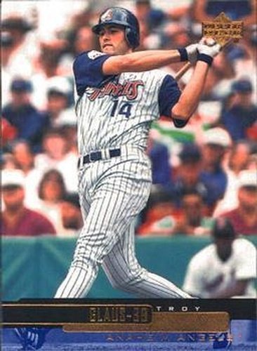 #28 Troy Glaus - Anaheim Angels - 2000 Upper Deck Baseball