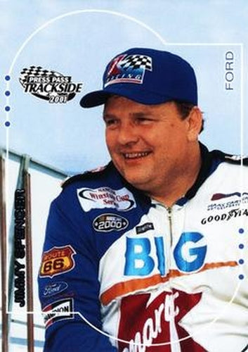 #28 Jimmy Spencer - Haas-Carter Motorsports - 2001 Press Pass Trackside Racing