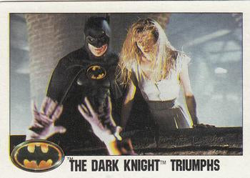 #128 The Dark Knight Triumphs - 1989 Topps Batman