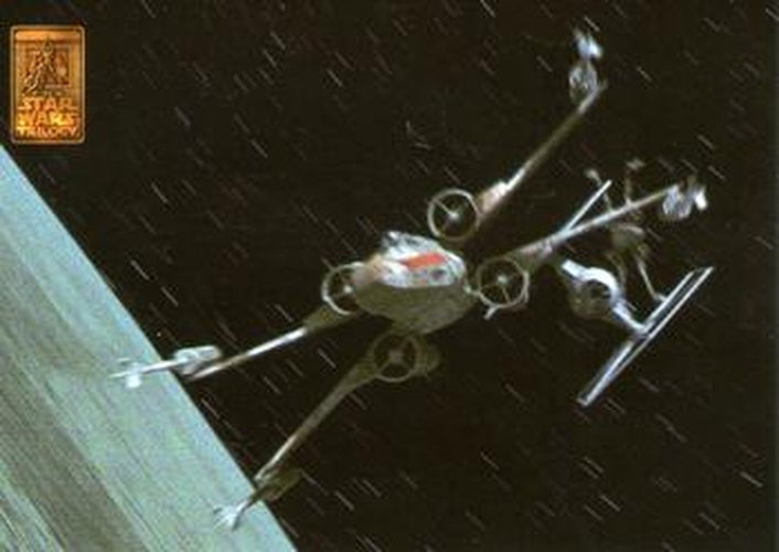 #28 X-Wing Fighter with TIE Fighter - 1997 Merlin Star Wars Special Edition
