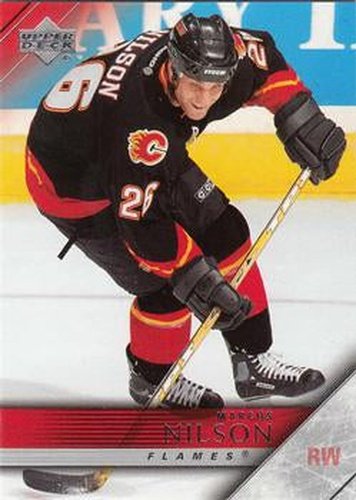 #28 Marcus Nilson - Calgary Flames - 2005-06 Upper Deck Hockey