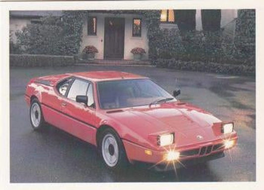 #28 BMW Mi 1988 - 1991 Panini Dream Cars