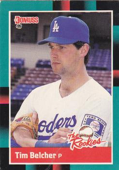 #28 Tim Belcher - Los Angeles Dodgers - 1988 Donruss The Rookies Baseball