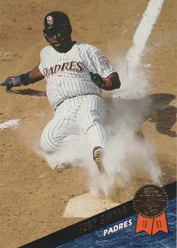 #28 Tony Gwynn - San Diego Padres - 1993 Leaf Baseball