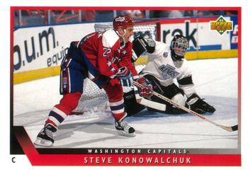 #28 Steve Konowalchuk - Washington Capitals - 1993-94 Upper Deck Hockey