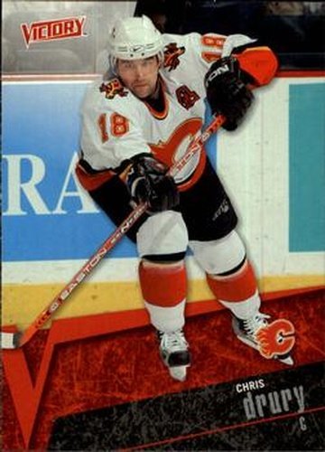 #28 Chris Drury - Calgary Flames - 2003-04 Upper Deck Victory Hockey