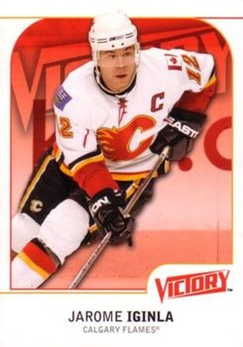 #28 Jarome Iginla - Calgary Flames - 2009-10 Upper Deck Victory Hockey