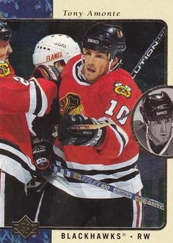 #28 Tony Amonte - Chicago Blackhawks - 1995-96 SP Hockey