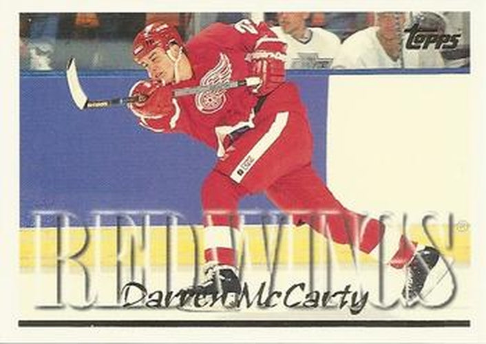 #28 Darren McCarty - Detroit Red Wings - 1995-96 Topps Hockey