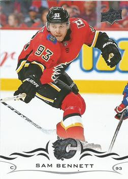 #28 Sam Bennett - Calgary Flames - 2018-19 Upper Deck Hockey