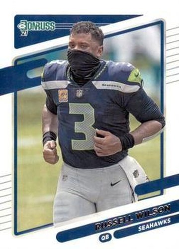#28b Russell Wilson - Seattle Seahawks - 2021 Donruss Football