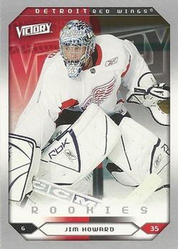 #290 Jimmy Howard - Detroit Red Wings - 2005-06 Upper Deck Victory Hockey