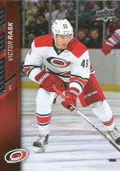 #290 Victor Rask - Carolina Hurricanes - 2015-16 Upper Deck Hockey