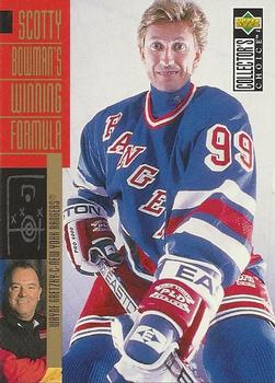 #290 Wayne Gretzky - New York Rangers - 1996-97 Collector's Choice Hockey