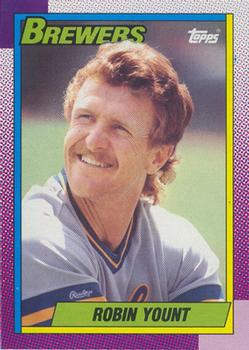 #290 Robin Yount - Milwaukee Brewers - 1990 O-Pee-Chee Baseball
