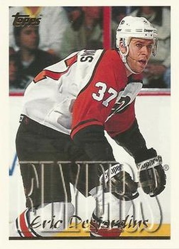 #290 Eric Desjardins - Philadelphia Flyers - 1995-96 Topps Hockey
