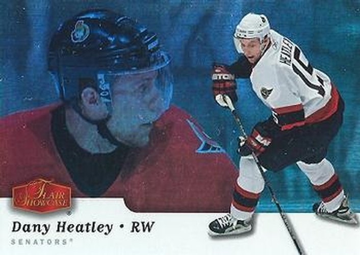 #290 Dany Heatley - Ottawa Senators - 2006-07 Flair Showcase Hockey