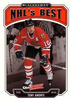 #290 Tony Amonte - Chicago Blackhawks - 2000-01 Upper Deck Victory Hockey