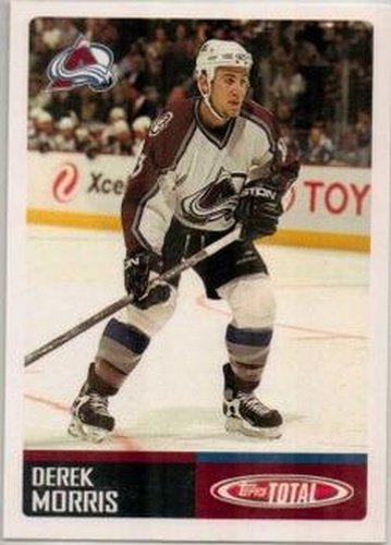 #290 Derek Morris - Colorado Avalanche - 2002-03 Topps Total Hockey