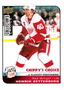 #290 Henrik Zetterberg - Detroit Red Wings - 2008-09 Collector's Choice Hockey