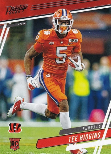 #290 Tee Higgins - Cincinnati Bengals - 2020 Panini Prestige Football