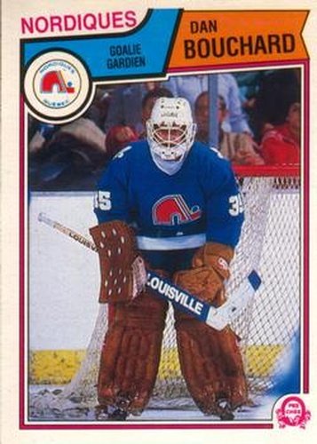#290 Dan Bouchard - Quebec Nordiques - 1983-84 O-Pee-Chee Hockey