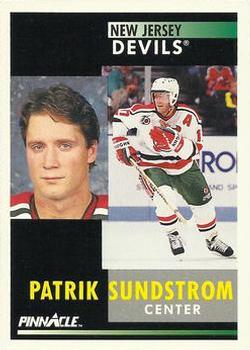 #290 Patrik Sundstrom - New Jersey Devils - 1991-92 Pinnacle Hockey