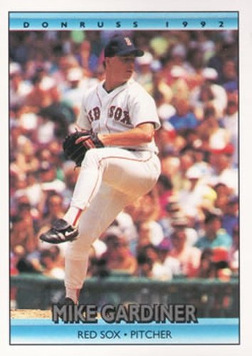 #290 Mike Gardiner - Boston Red Sox - 1992 Donruss Baseball