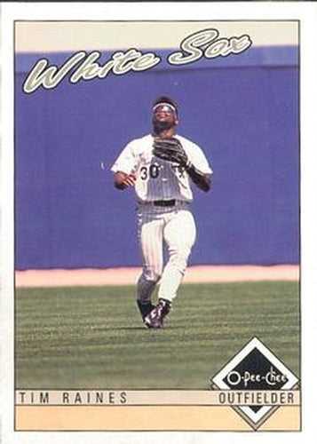 #290 Tim Raines - Chicago White Sox - 1993 O-Pee-Chee Baseball