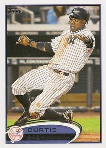 #290 Curtis Granderson - New York Yankees - 2012 Topps Baseball